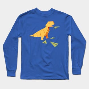 t rex origami 1 Long Sleeve T-Shirt